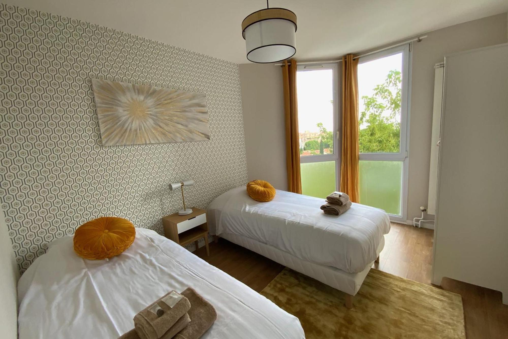 Apartment Aesthetics - 2 Bedrooms And Secure Parking! Montpellier